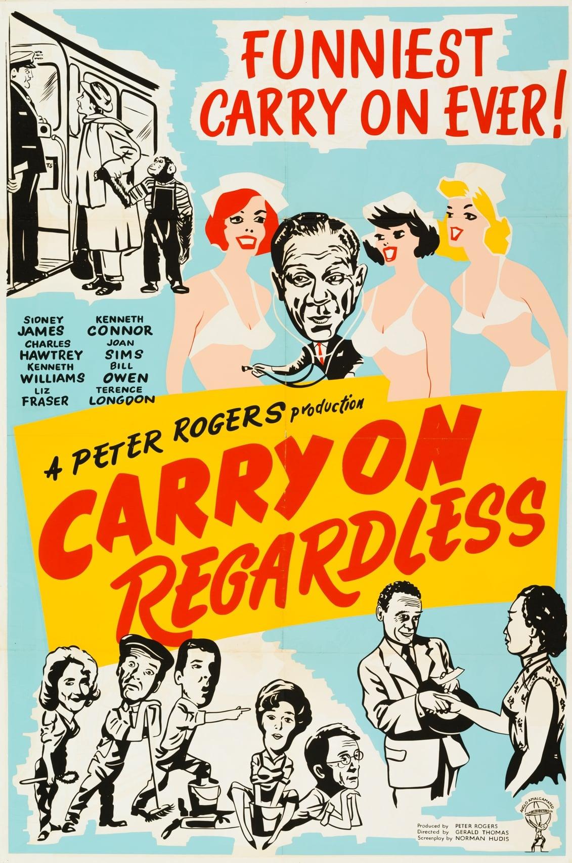 Carry On Regardless poster