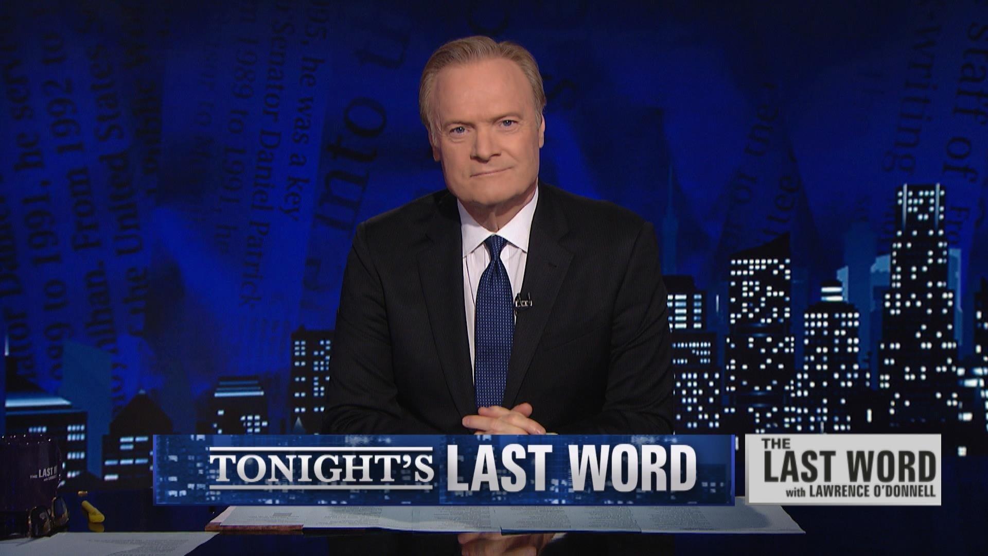 The Last Word with Lawrence O'Donnell backdrop