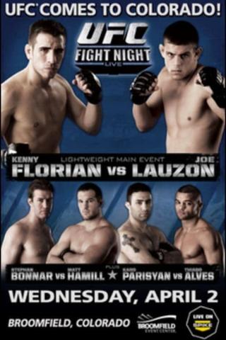 UFC Fight Night 13: Florian vs. Lauzon poster