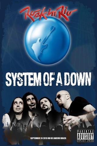 System of a Down - Rock in Rio poster