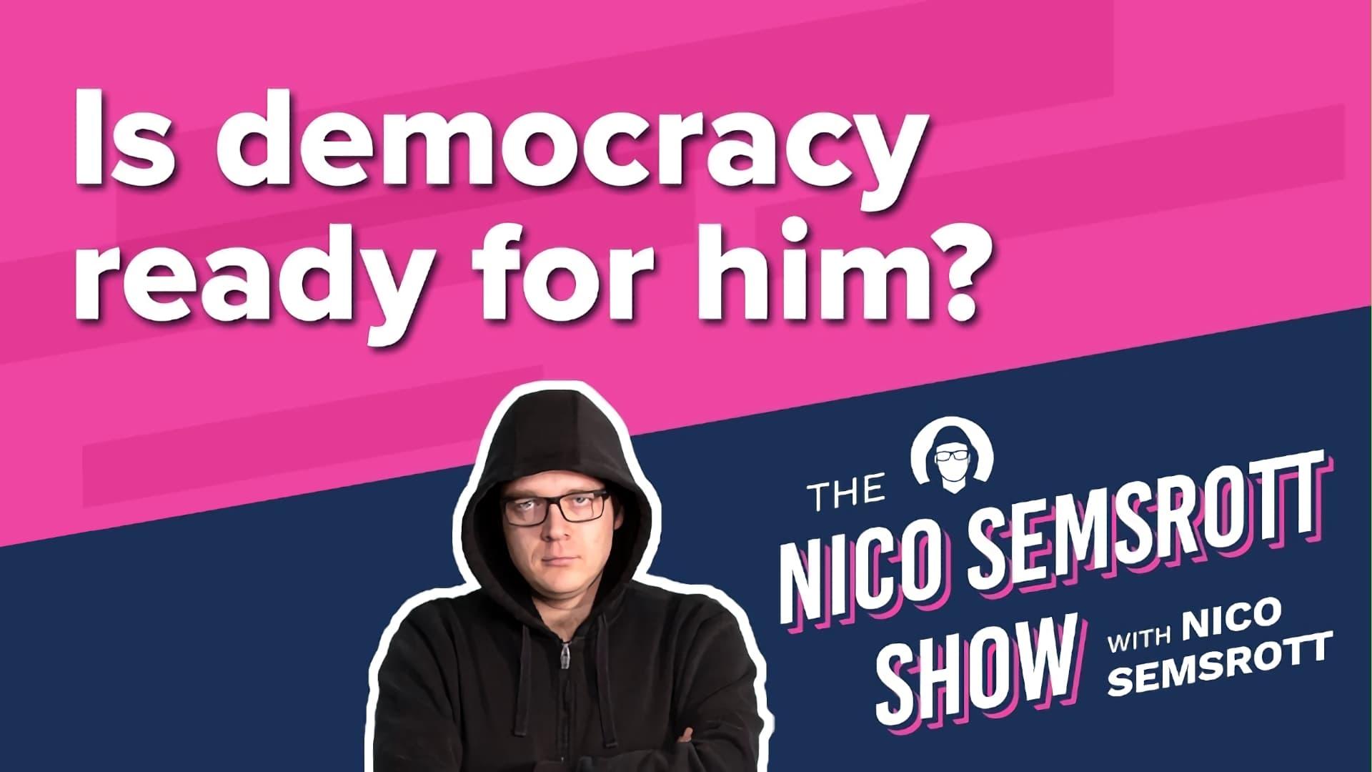 The Nico Semsrott Show backdrop