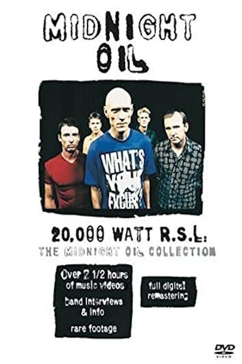 Midnight Oil - 20,000 Watt R.S.L. poster