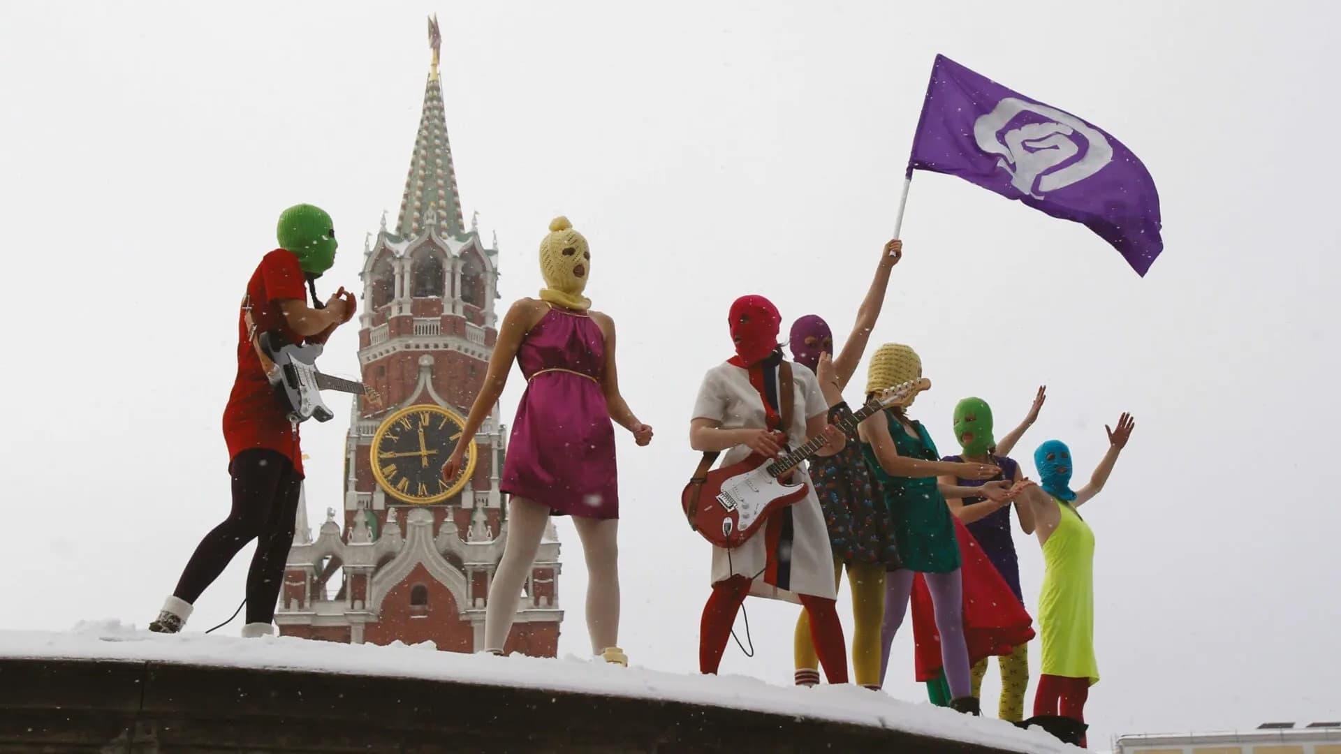 Pussy Riot: Rage Against Putin backdrop