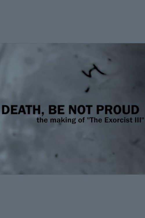 Death, Be Not Proud: The Making of "The Exorcist III" poster