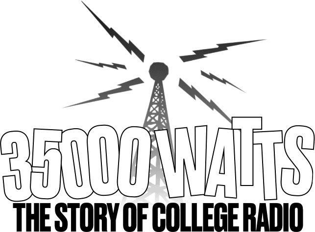 35000 Watts: The Story of College Radio logo