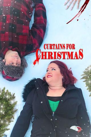 Curtains for Christmas poster