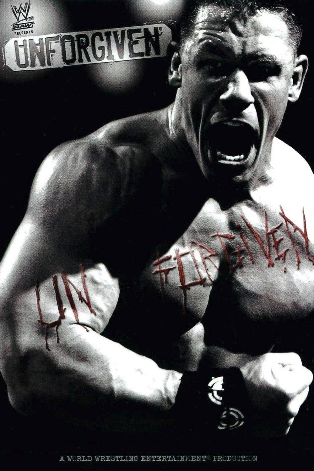 WWE Unforgiven 2006 poster