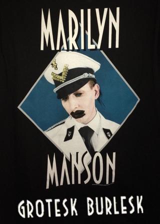 Marilyn Manson: Grotesk Burlesk poster