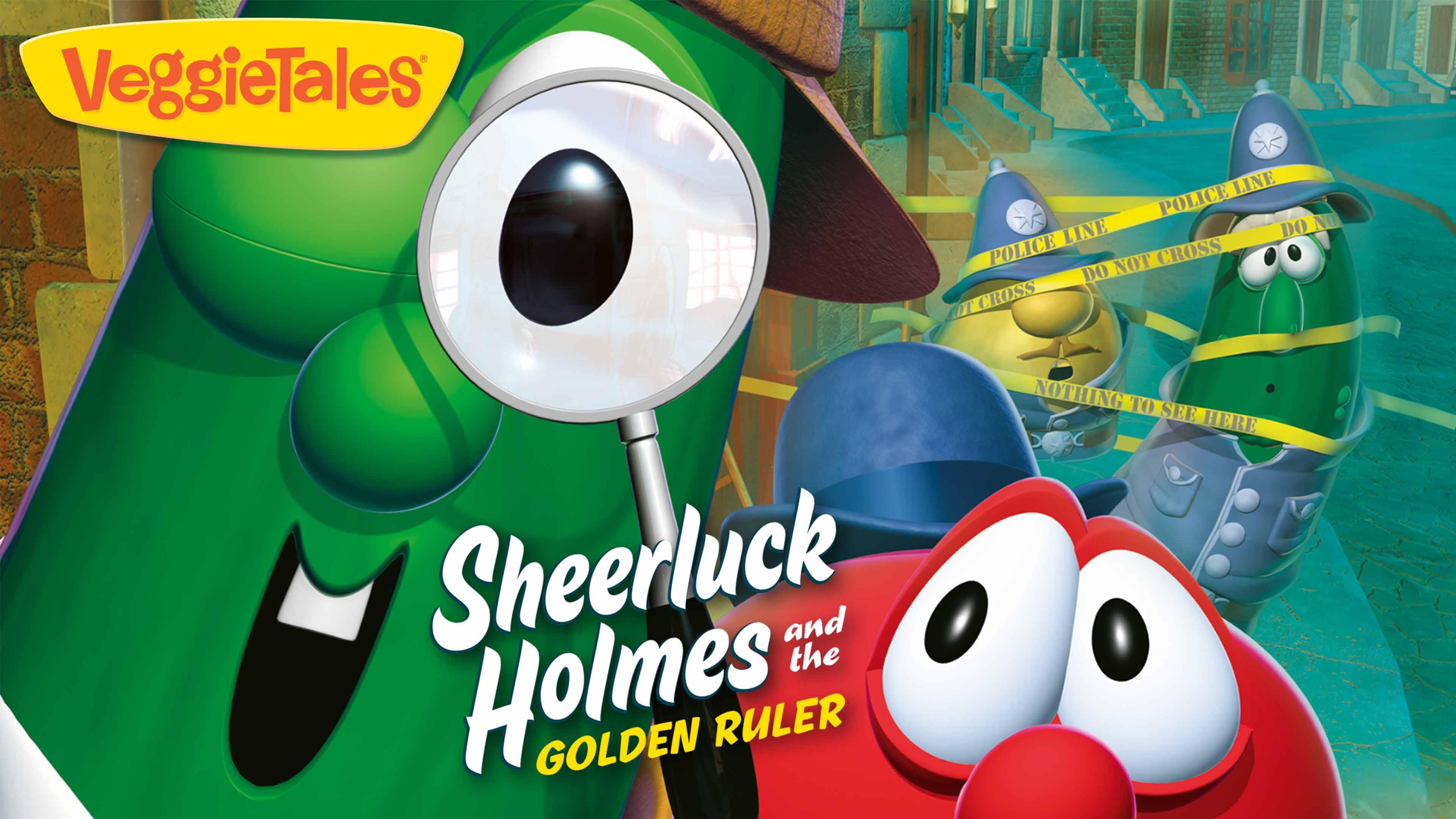 VeggieTales: Sheerluck Holmes and the Golden Ruler backdrop