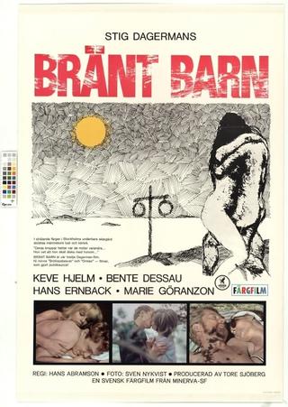 Bränt barn poster