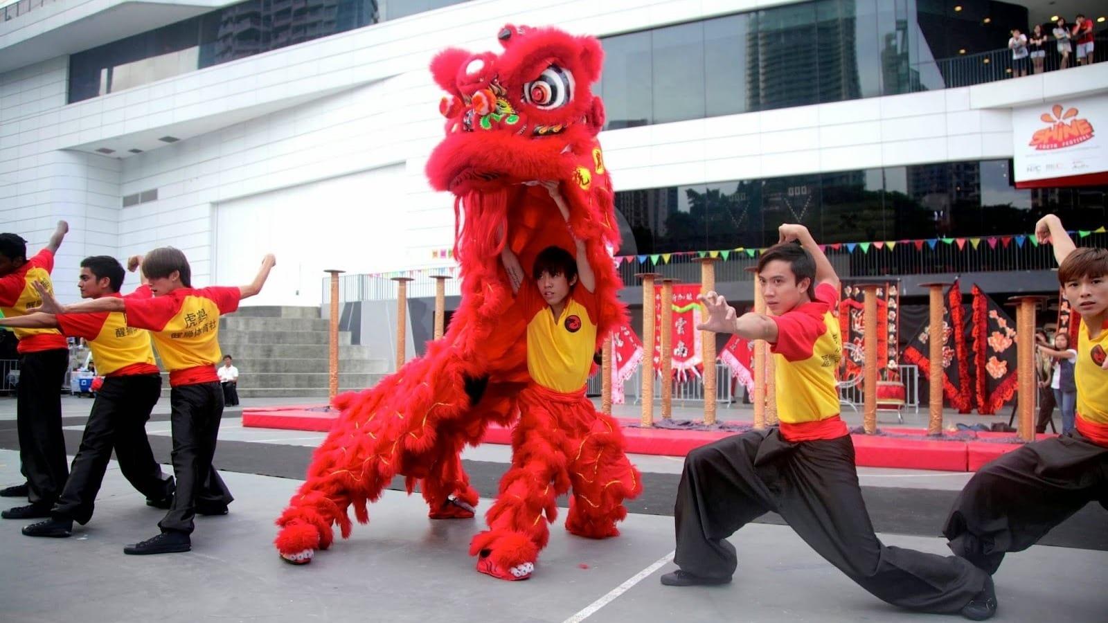 The Lion Men backdrop