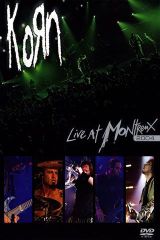 Korn: Live At Montreux 2004 poster