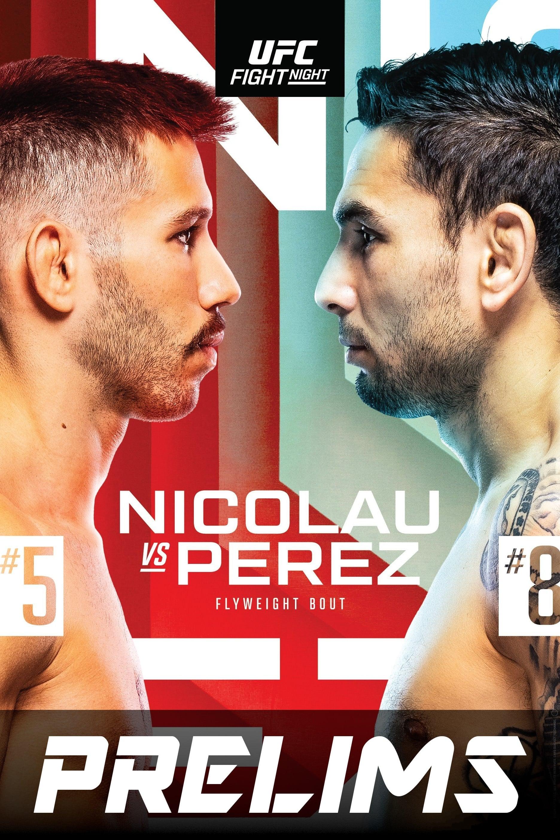 UFC on ESPN 55: Nicolau vs. Perez poster