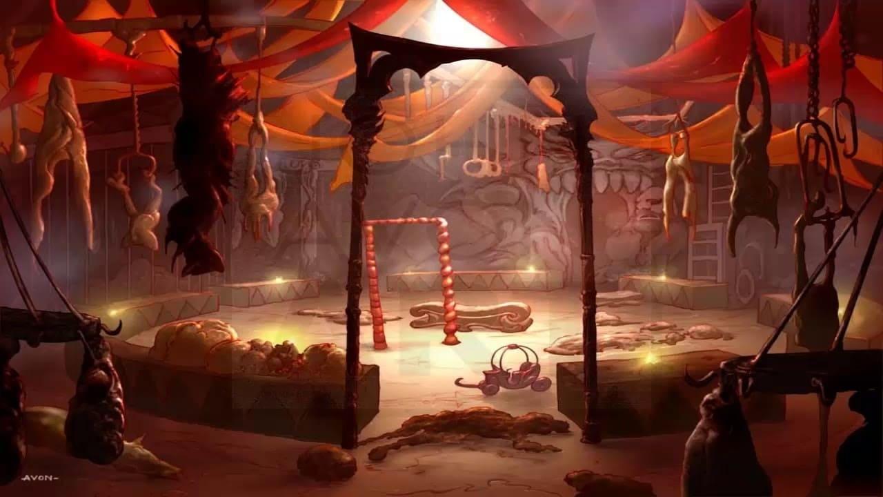 Circus of Dread backdrop