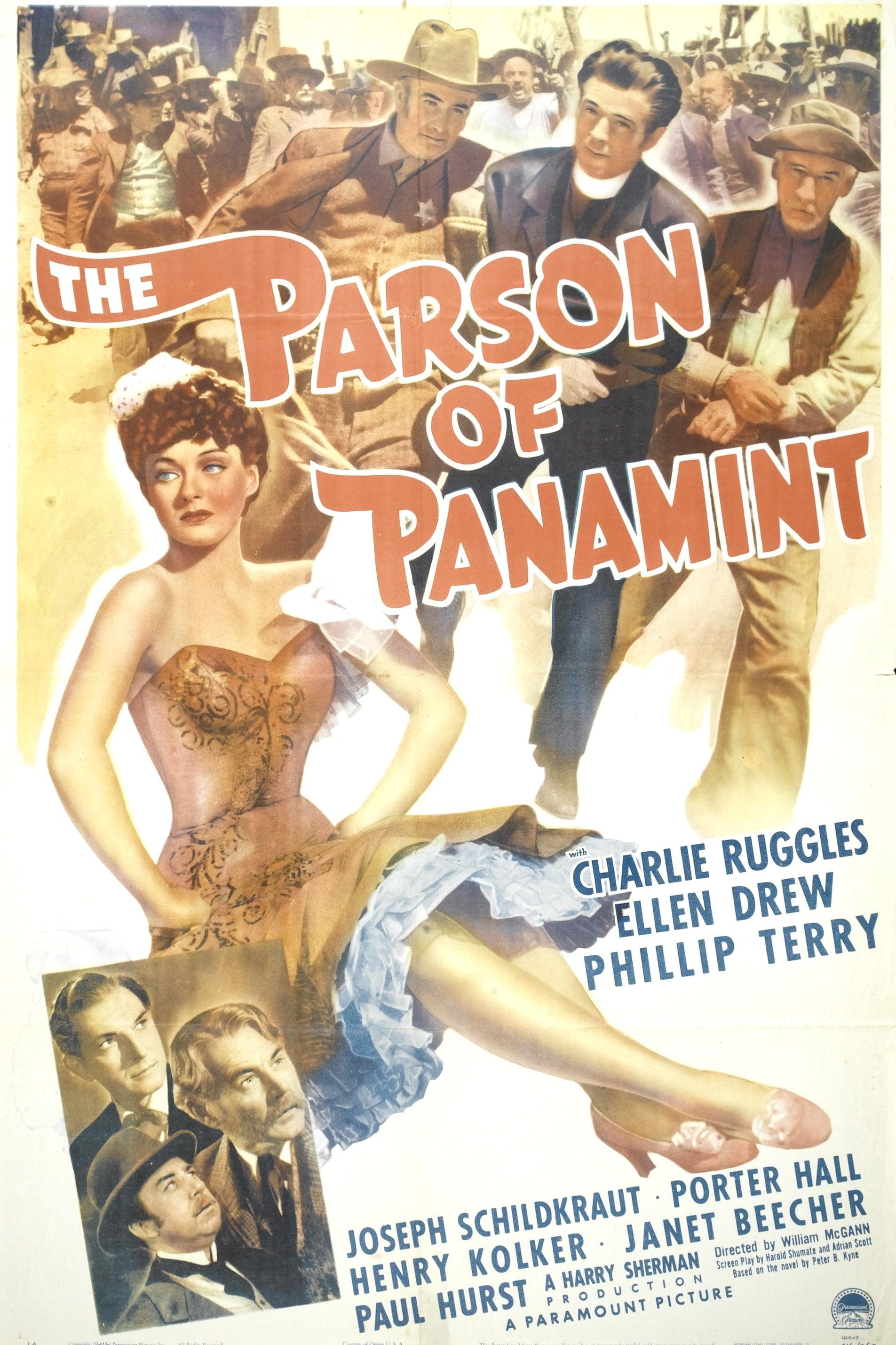 The Parson of Panamint poster
