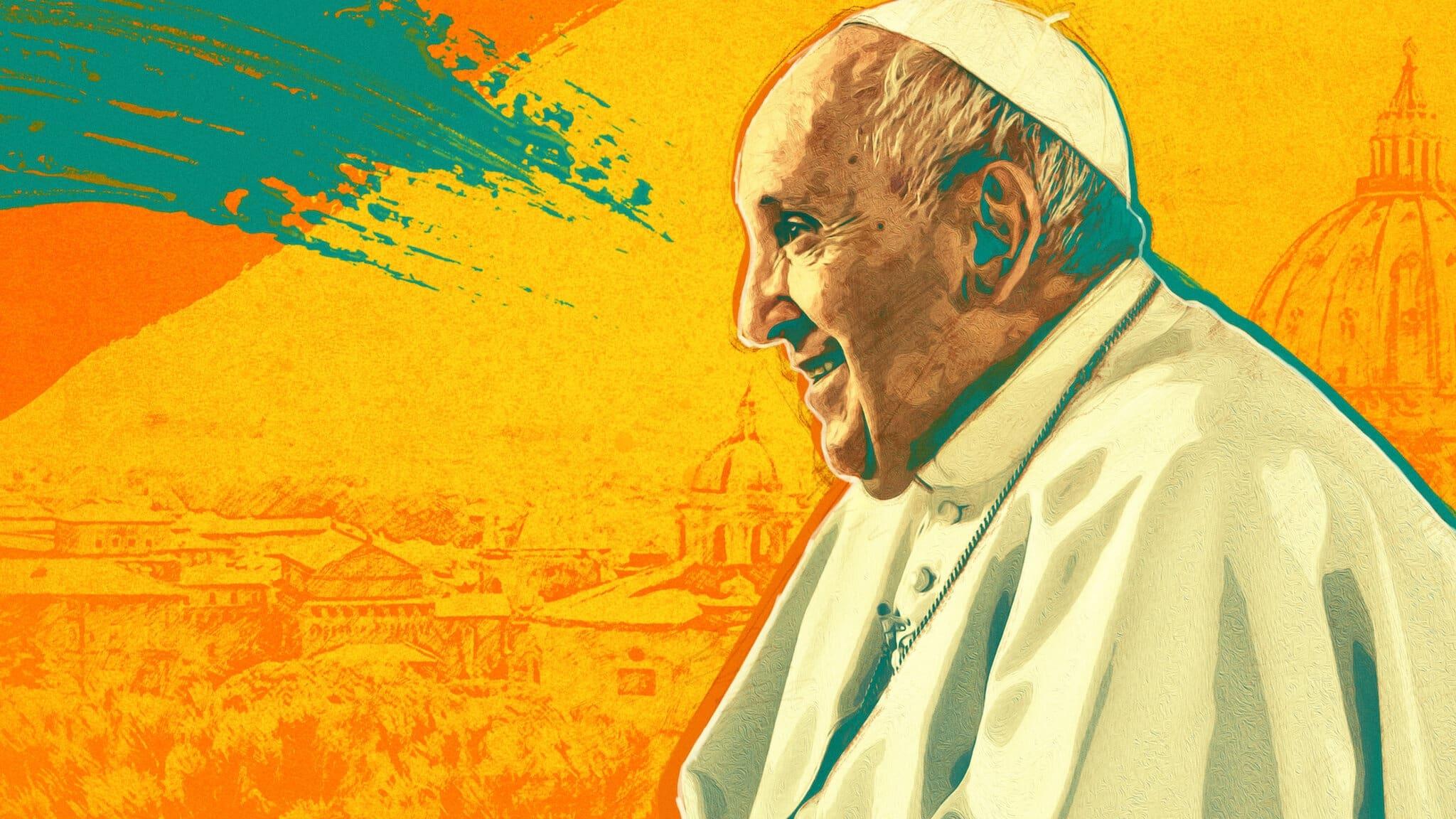 Stories of a Generation - with Pope Francis backdrop