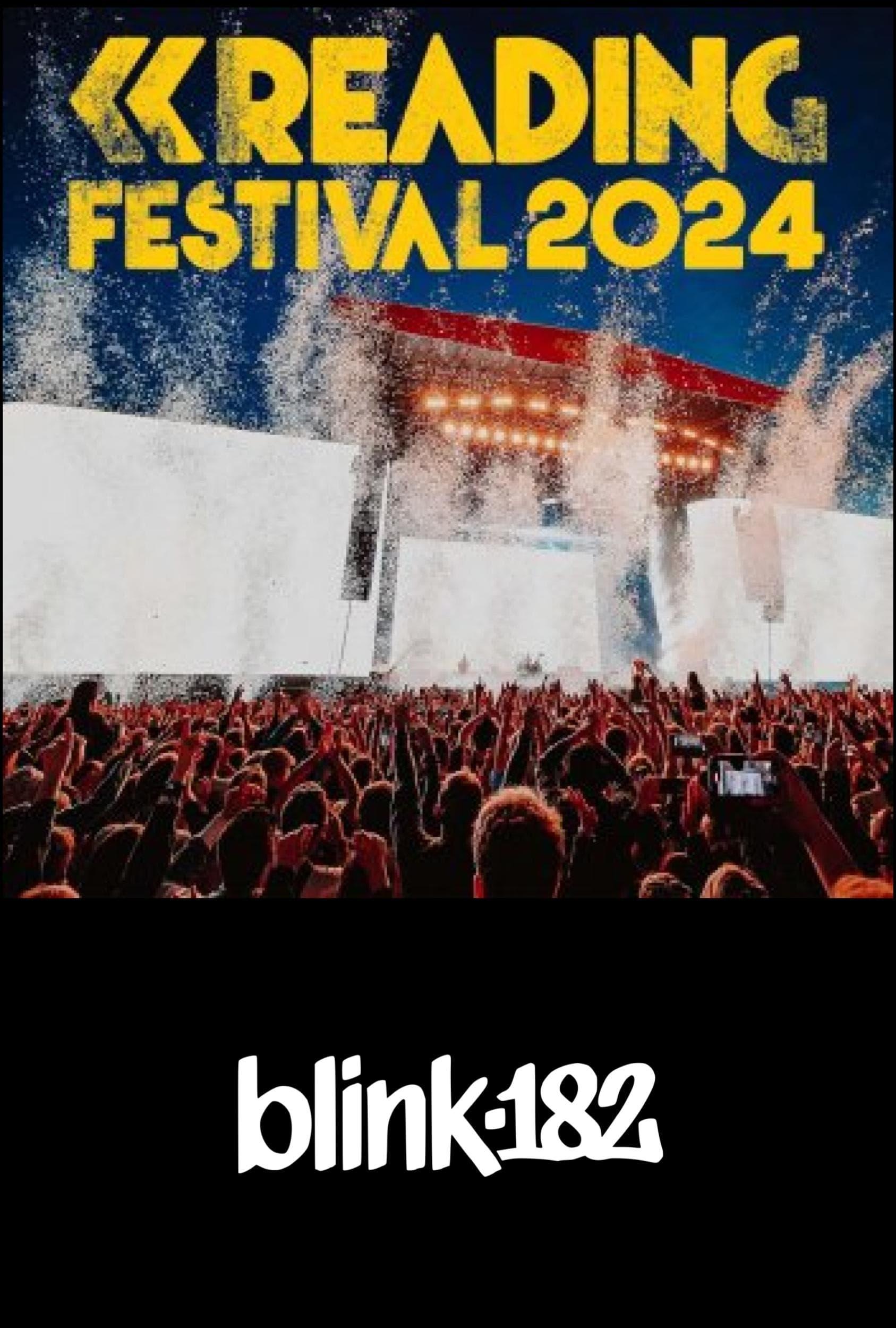 Blink 182 - Live at Reading and Leeds Festival 2024 poster