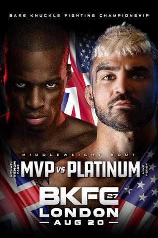 BKFC 27: Perry vs Page poster