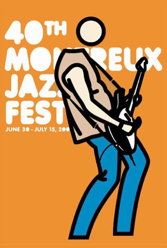 40 Years Montreux Jazz Festival poster