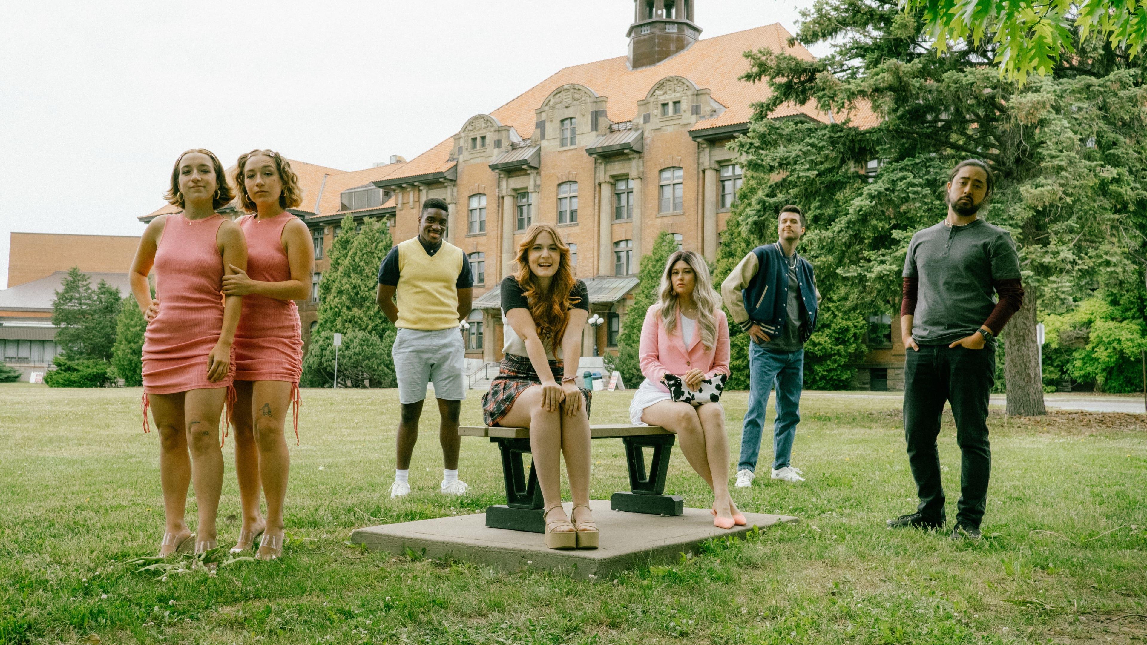 Complètement lycée backdrop