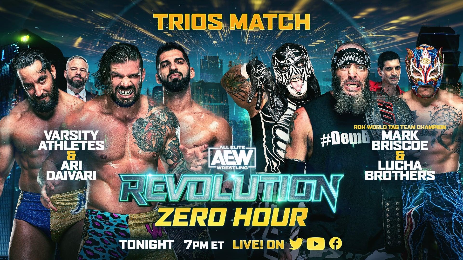 AEW Revolution: Zero Hour backdrop