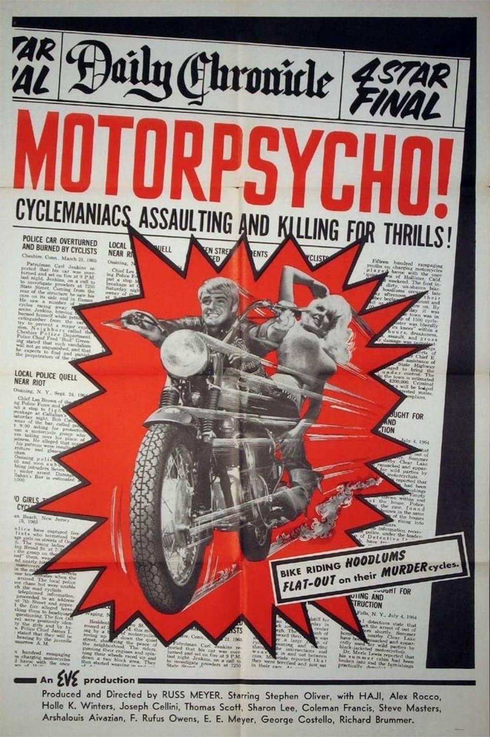 Motor Psycho poster