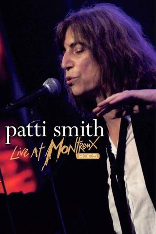 Patti Smith  - Live at Montreux 2005 poster