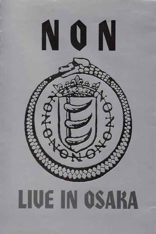NON: Live in Osaka poster