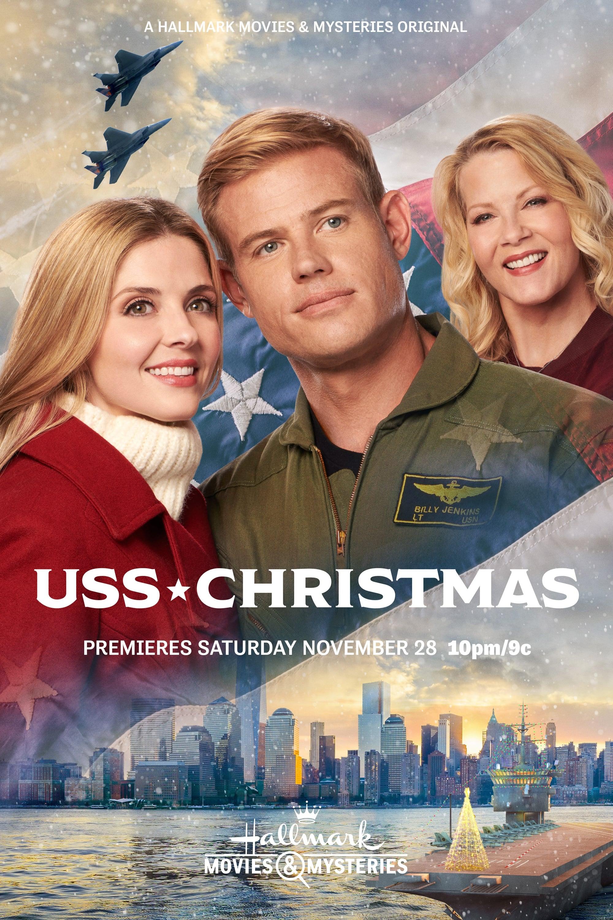 USS Christmas poster