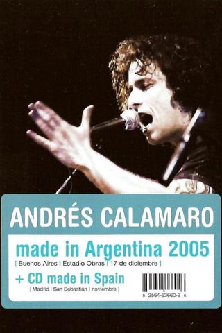 Andrés Calamaro - Made In Argentina poster