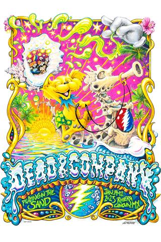 Dead & Company: 2023-01-14 Playing In The Sand, Riviera Maya, MX poster