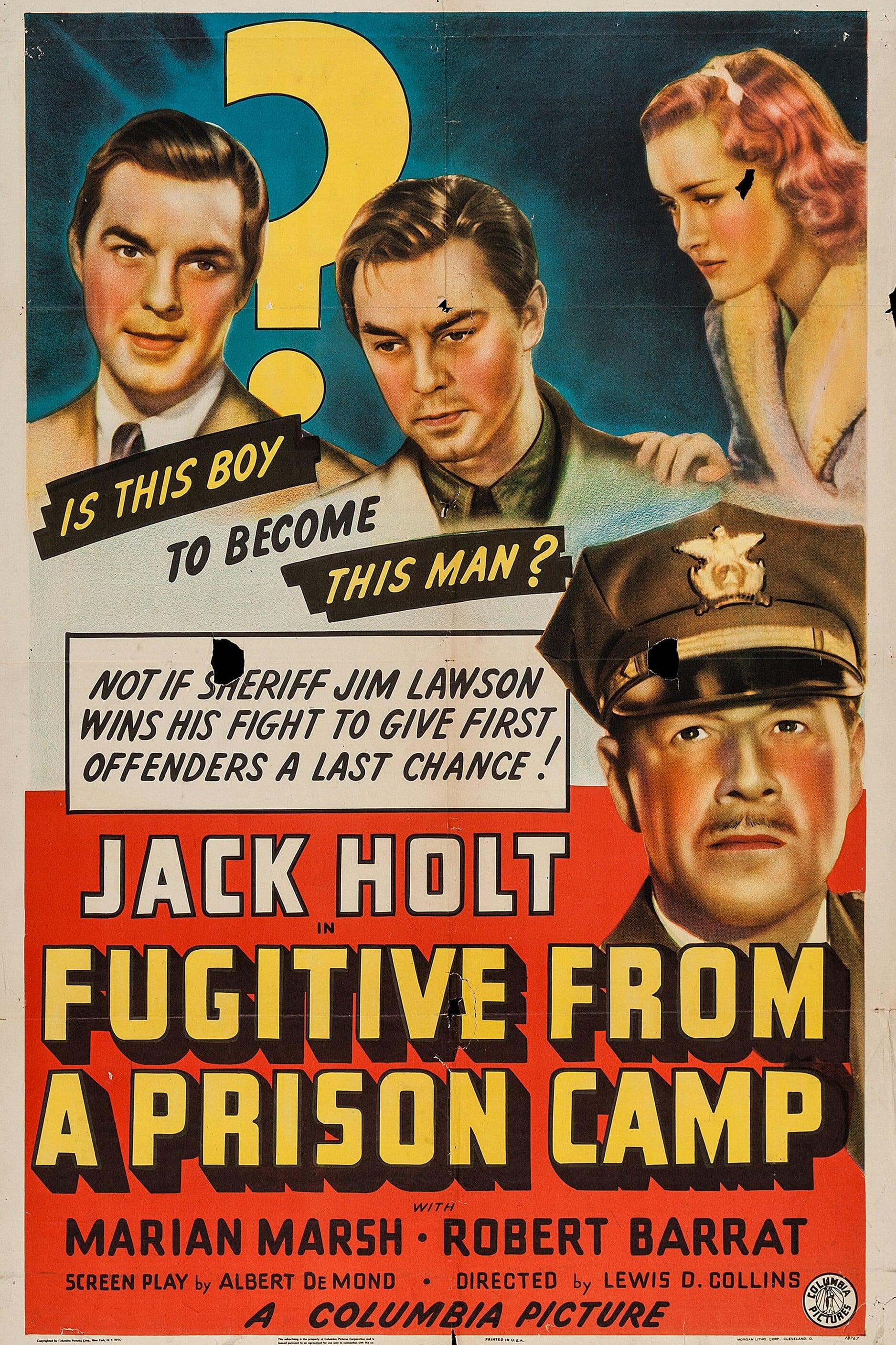 Fugitive from a Prison Camp poster