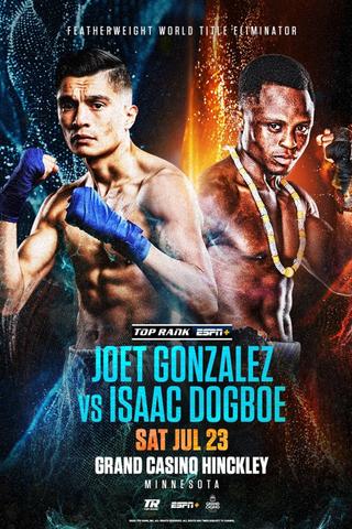 Joet Gonzalez vs. Isaac Dogboe poster