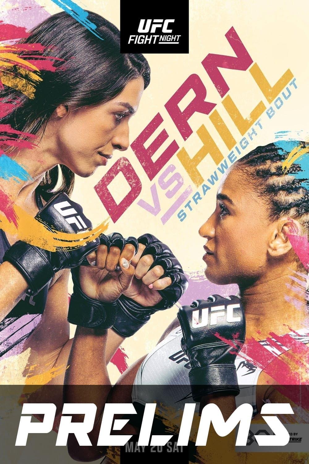 UFC Fight Night 223: Dern vs. Hill poster