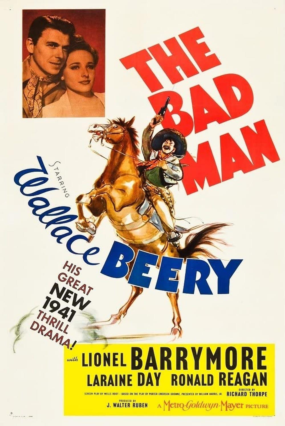 The Bad Man poster