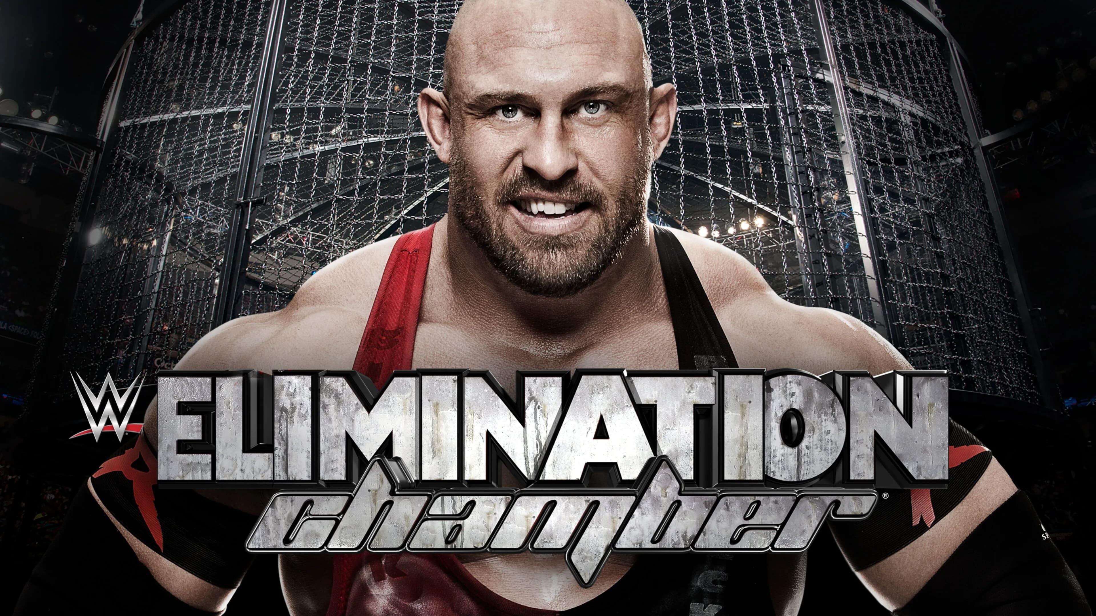 WWE Elimination Chamber 2015 backdrop