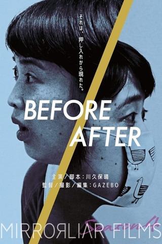 BEFORE/AFTER poster