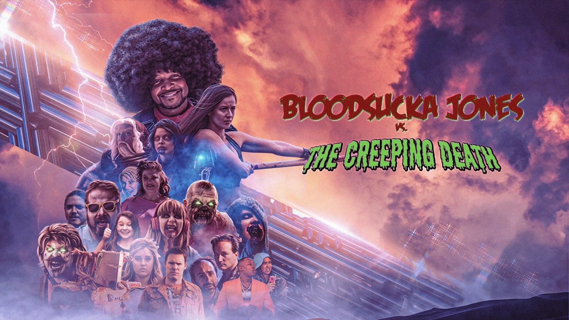 Bloodsucka Jones vs. The Creeping Death backdrop
