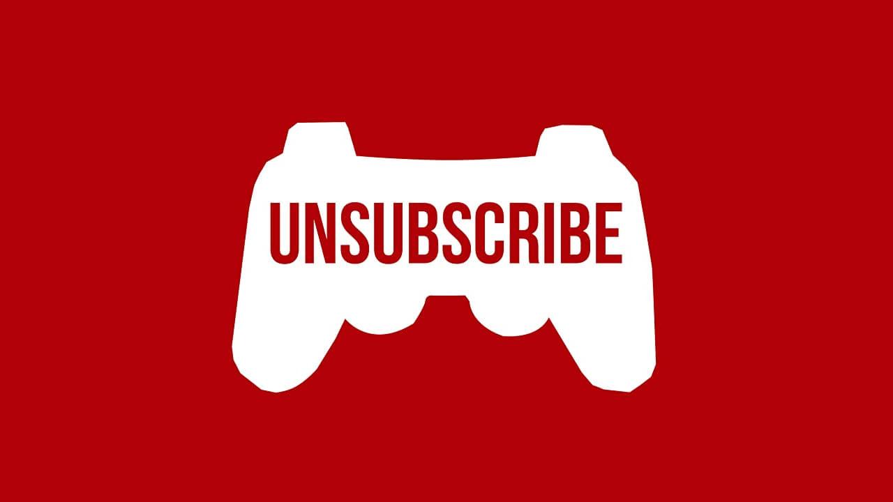 Unsubscribe backdrop