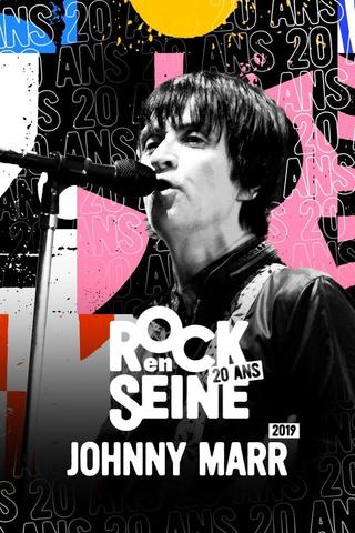 Johnny Marr - Rock en Seine 2019 poster