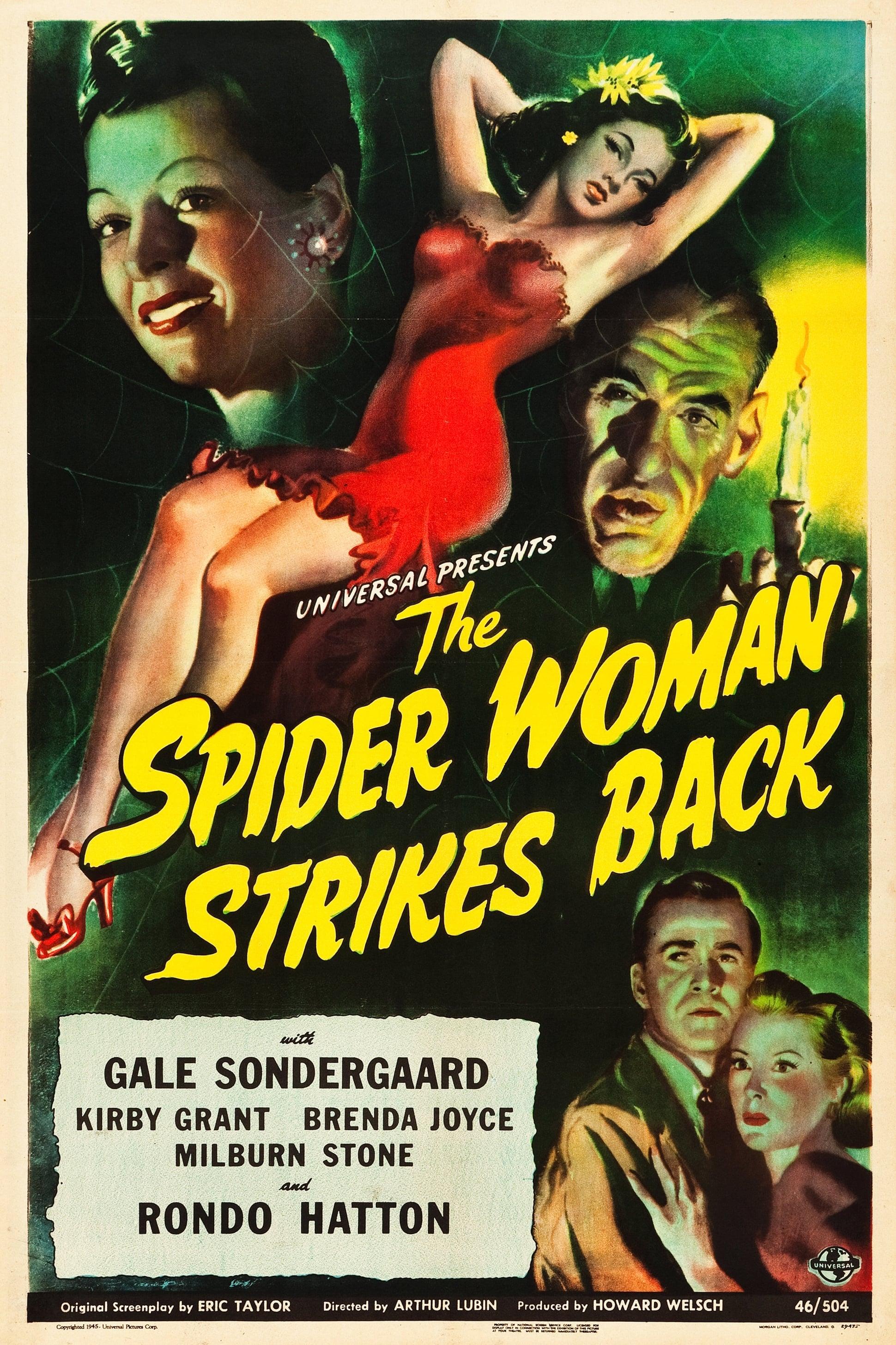 The Spider Woman Strikes Back poster