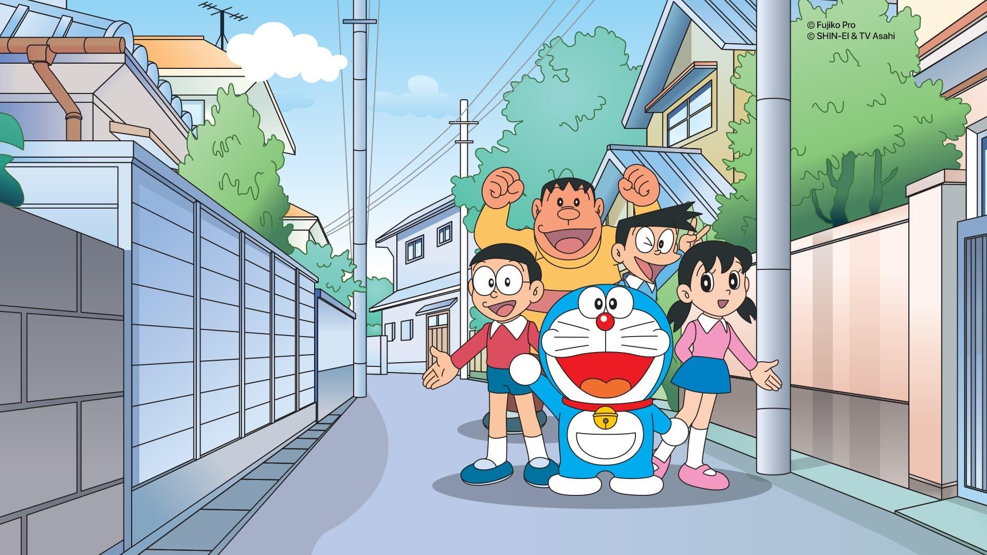 Doraemon backdrop