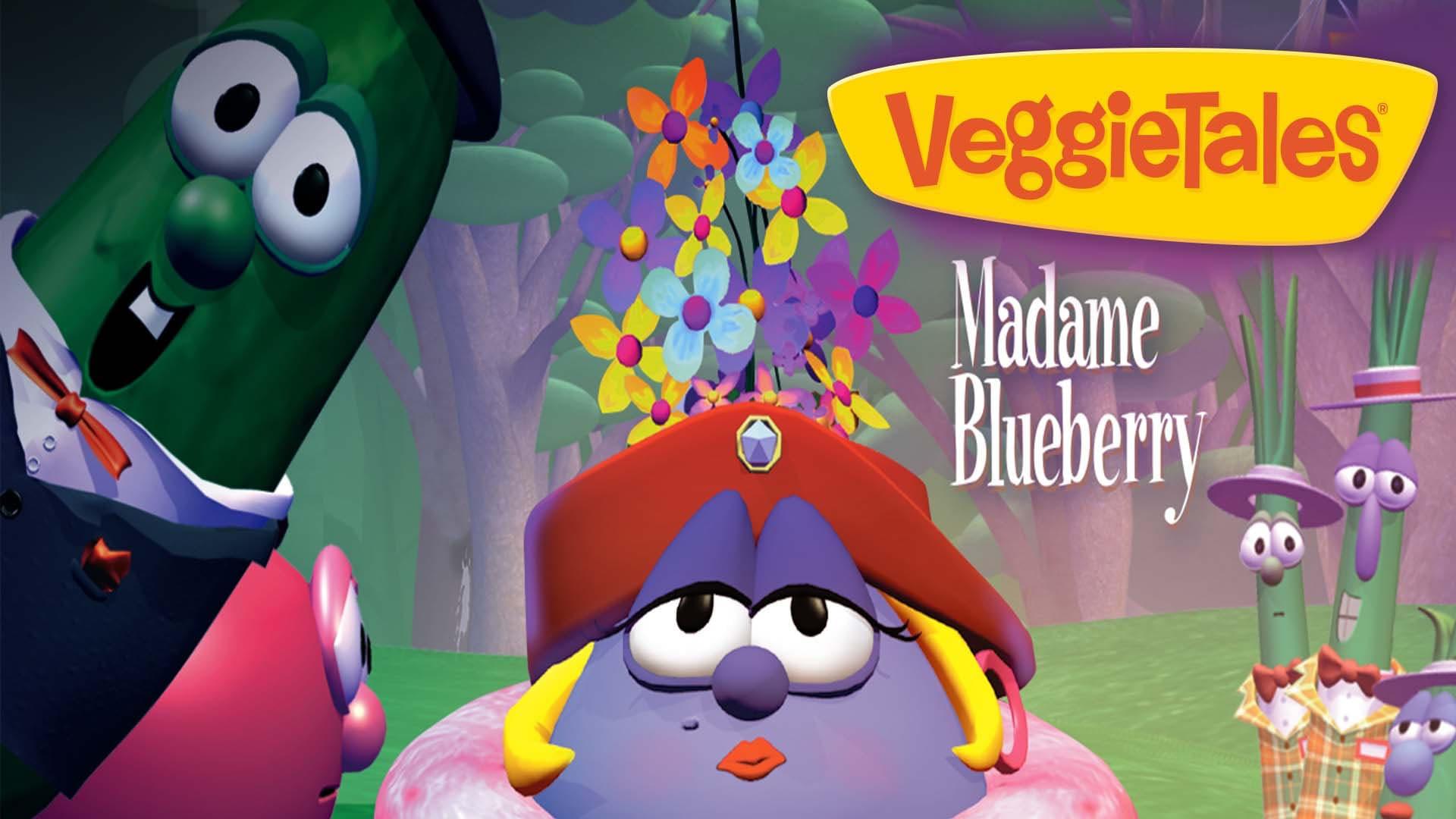 VeggieTales: Madame Blueberry backdrop