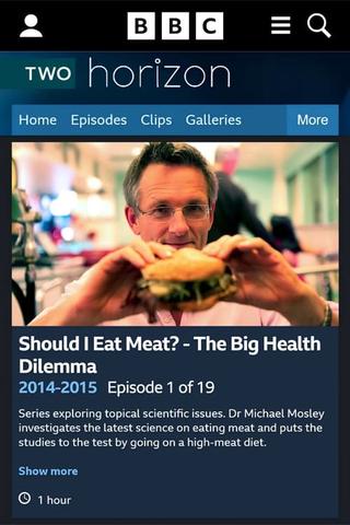 Should I Eat Meat? The Big Health Dilemma poster