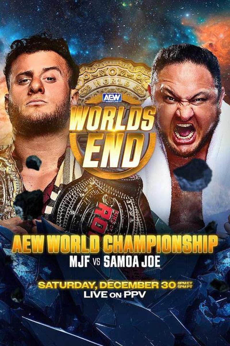 AEW Worlds End poster