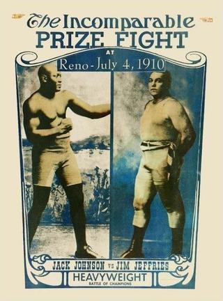 Jeffries-Johnson World's Championship Boxing Contest, Held at Reno, Nevada, July 4, 1910 poster