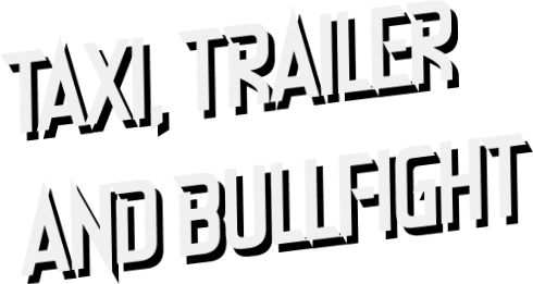 Taxi, Trailer and Bullfight logo