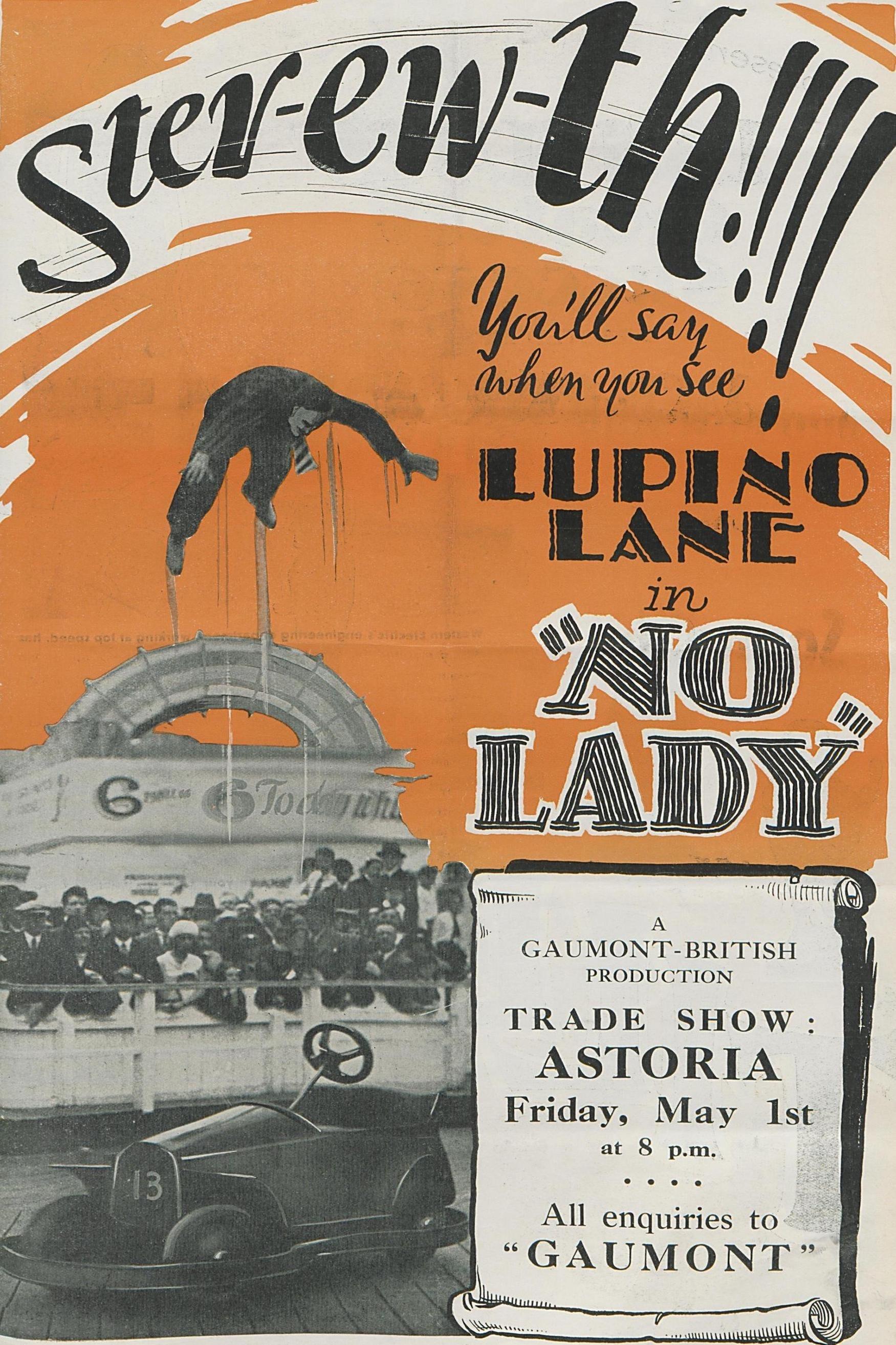 No Lady poster