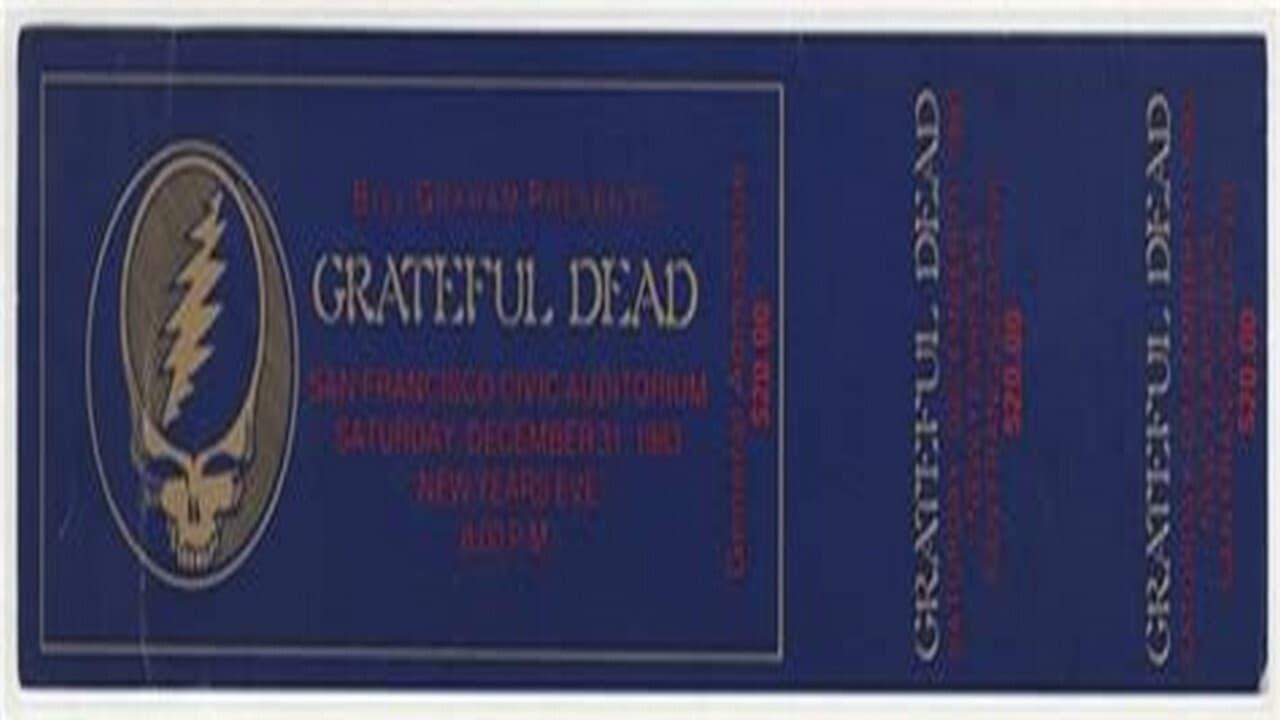 Grateful Dead: Ticket to New Year's Eve Concert backdrop