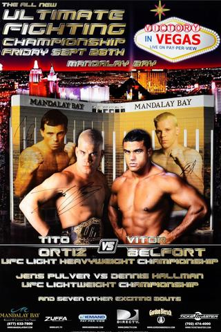 UFC 33: Victory In Vegas poster